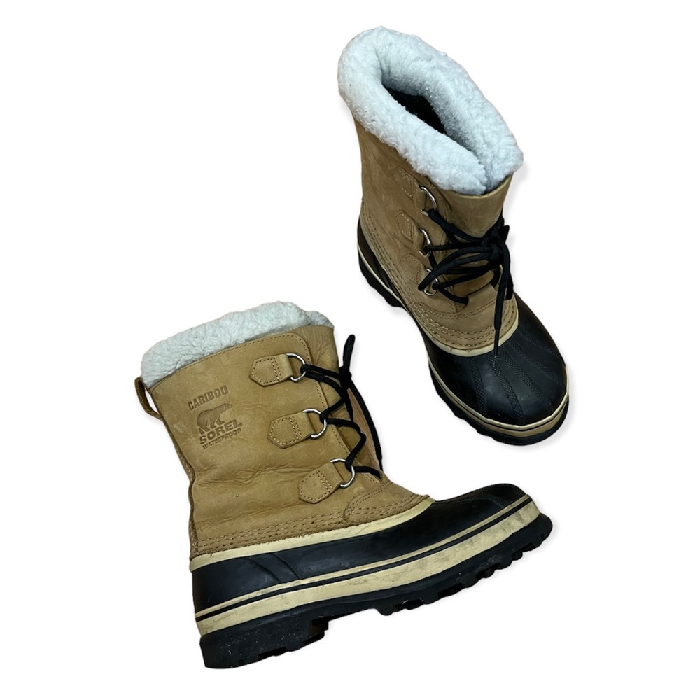 Sorel Youth Caribou Waterproof Winter Boot